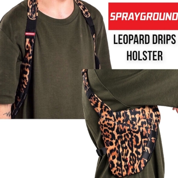 Sprayground Accessories Discontinued Sprayground Leopard Drips
